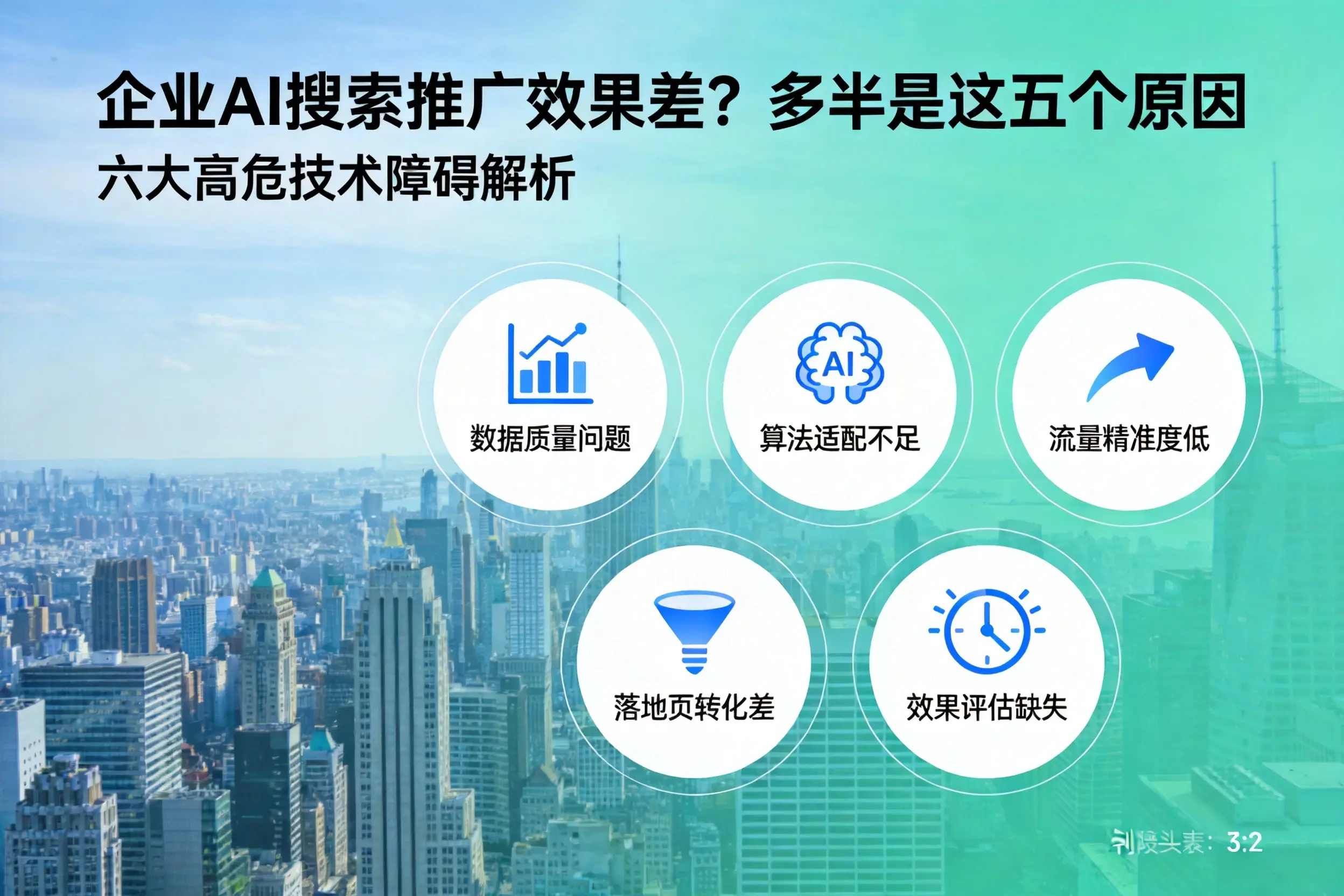 来安企业AI搜索推广效果差?多半是这五个原因